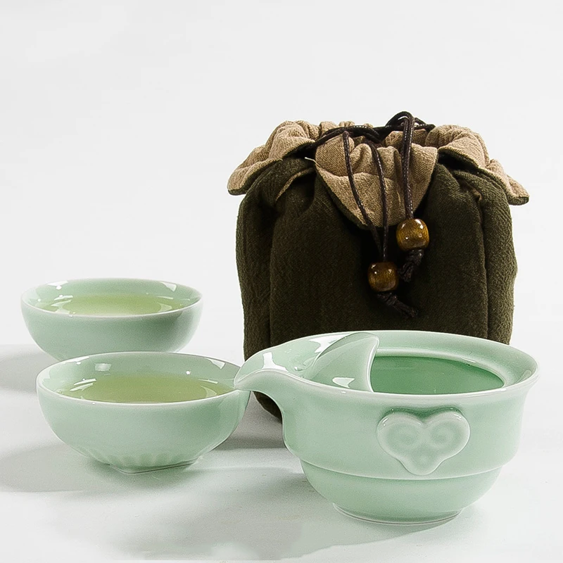 2019 Путешествия Чайный сервиз с кофейные и чайные наборы цзялэ (керамический