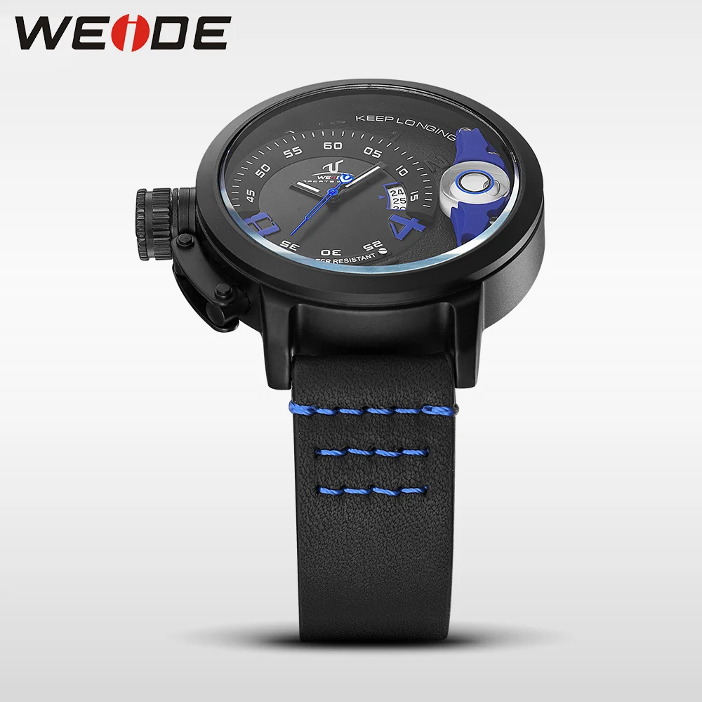 Часы WEIDE menelectronics Кварцевые спортивные наручные часы из натуральной