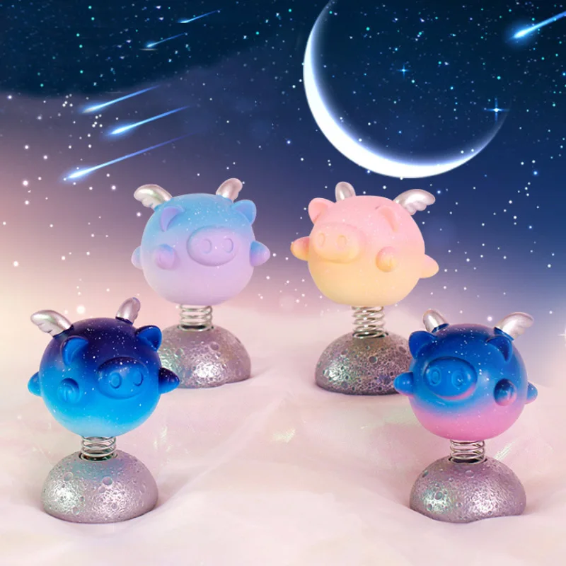 Розовый ручной работы игрушка Roly-Poly подарок для детей Рождественское украшение