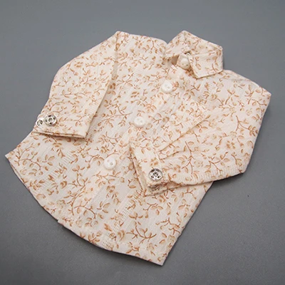 JPy6--08--D BJD accessories for 27cm-30cm 1/6 BJD YOSD doll clothes fashion Printed shirt Vest, shorts - Цвет: JPy6--08--D