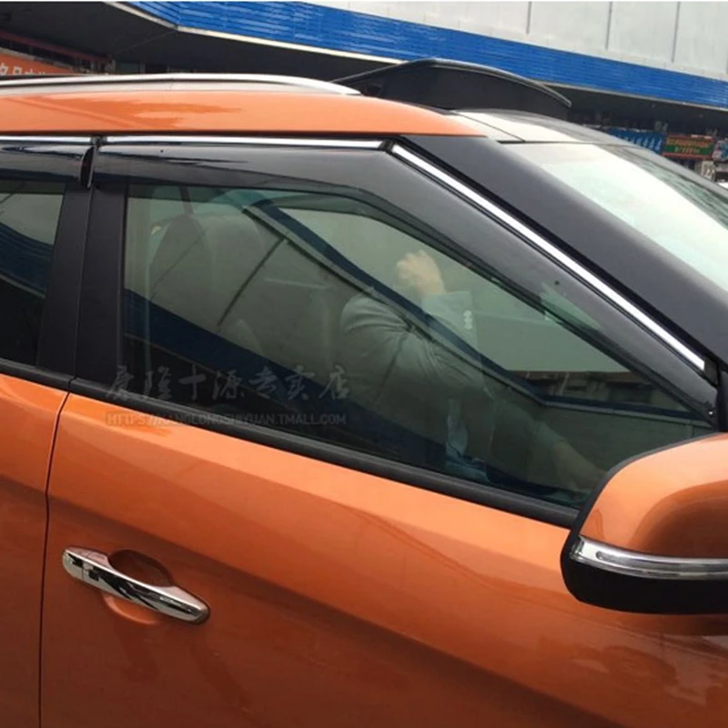 4 шт. защитный козырек для Hyundai Creta IX25 2015 2016 2017|Навесы и укрытия| |