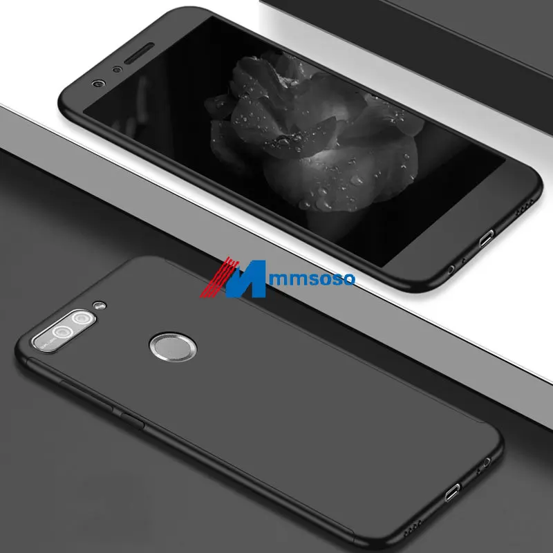 Чехол для Honor 9 360 с полным покрытием Huawei Lite противоударный чехол + закаленное