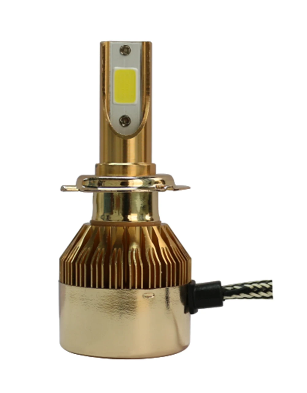 Светодиодный светильник Elglux H4 H7 COB комплект CSP Gold Автомобильный светодиодный C6