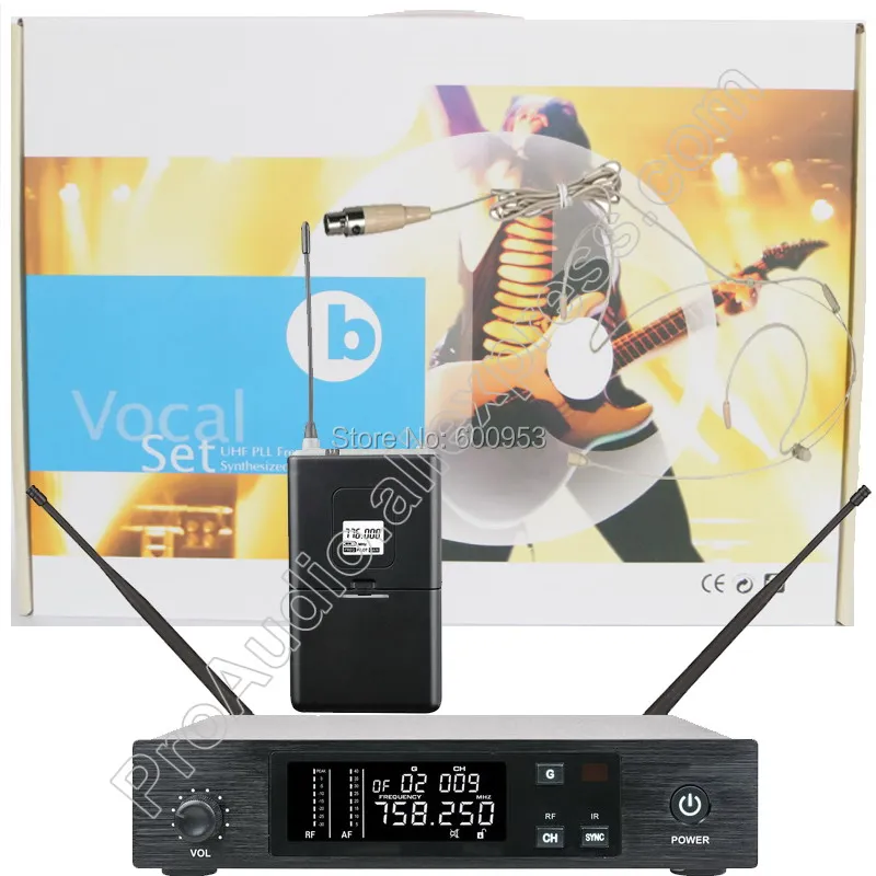 MICWL QLXD UHF Беспроводная сценическая гарнитура микрофон для караоке бежевая