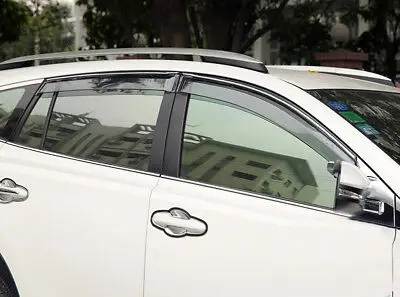 Оконный козырек Vent Shades Sun Rain Guard 4 шт для Toyota RAV4 XA40 2013-2018 | Автомобили и мотоциклы