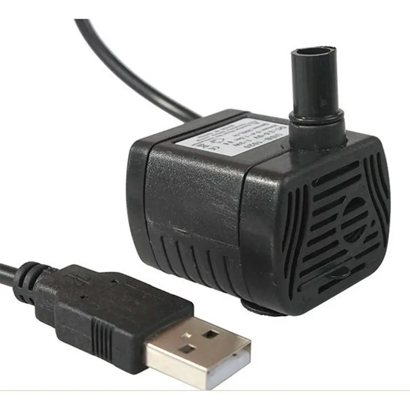 USB разъем DC насос микро бесщеточный напряжение DC3.5V 9V мощность 3 Вт головка 1 5 м
