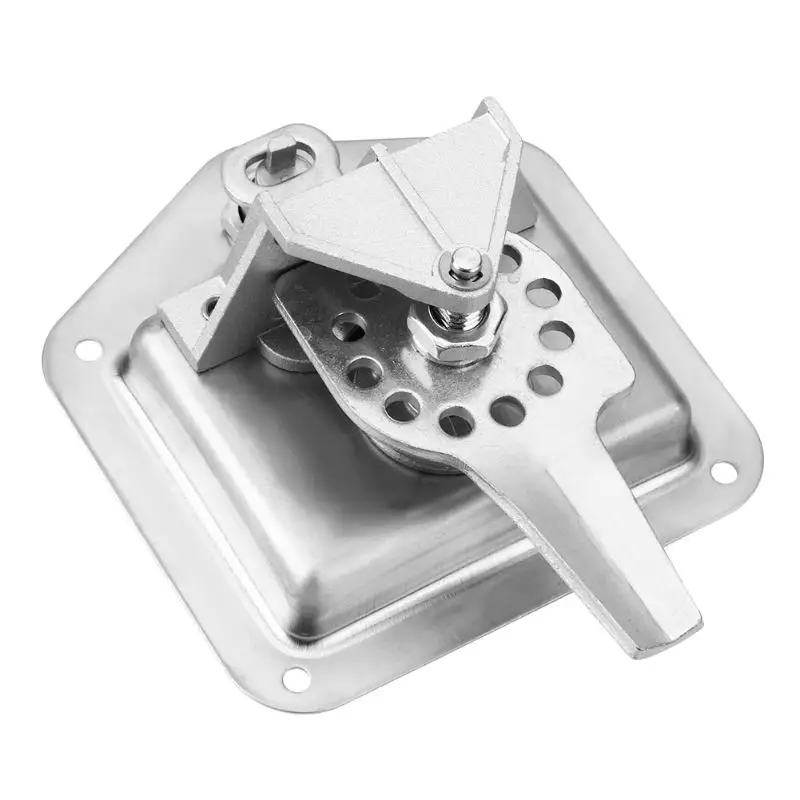 Free shipping 304 Stainless Steel Handle Lock Automobile door lock Locker Engineering Vehicles Panel Latch Car Accessaries | Обустройство