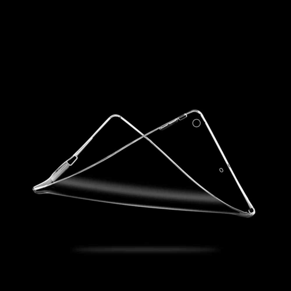 Мягкий силиконовый прозрачный тонкий чехол для Apple iPad 9 7 2017 2018 5th 6th поколения A1822