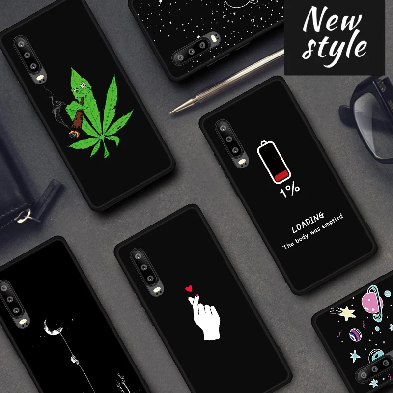 Матовый чехол для телефона huawei P30 P20 mate 20 10 Pro Lite для Honor 8X Max 8C 8A 10 9 Lite P Smart Plus чехол с сердечком
