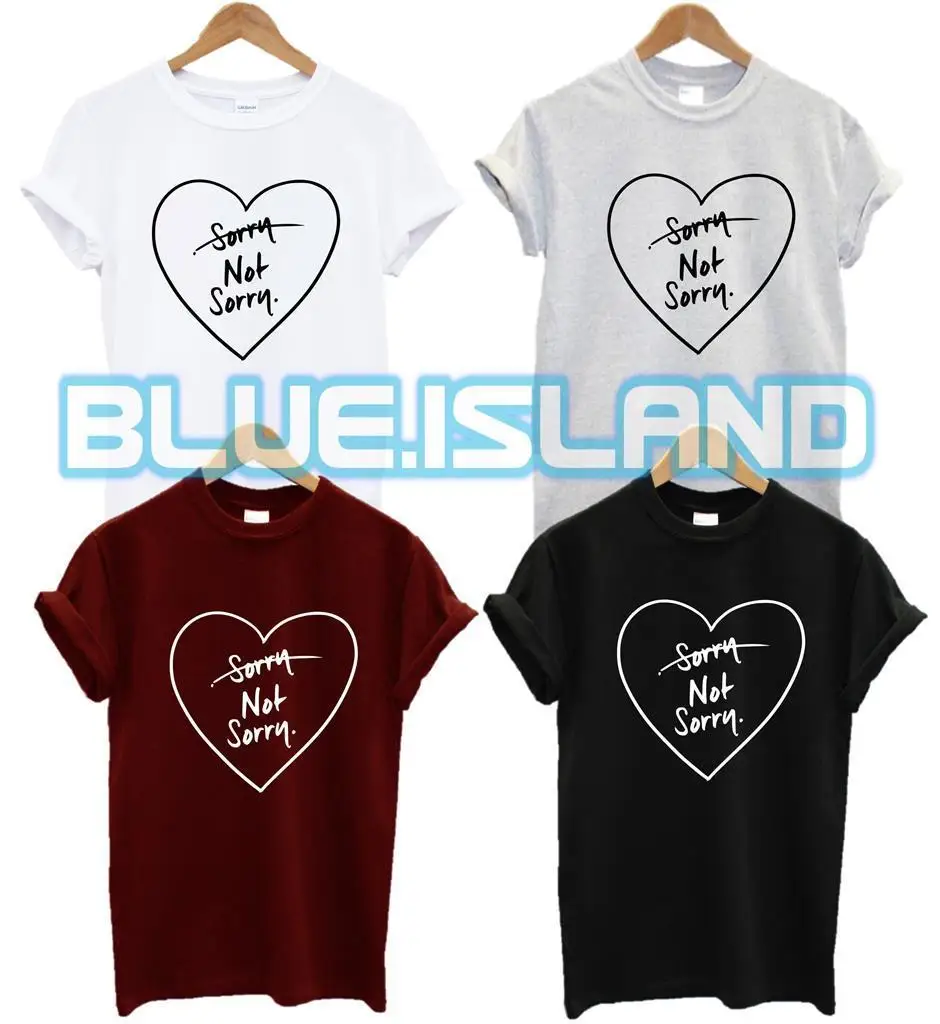 Футболка с надписью SORRY NOT LOVE HEART FASHION HIPSTER TUMBLR QUOTE FUNNY DOPE SWAG|Мужские футболки| |