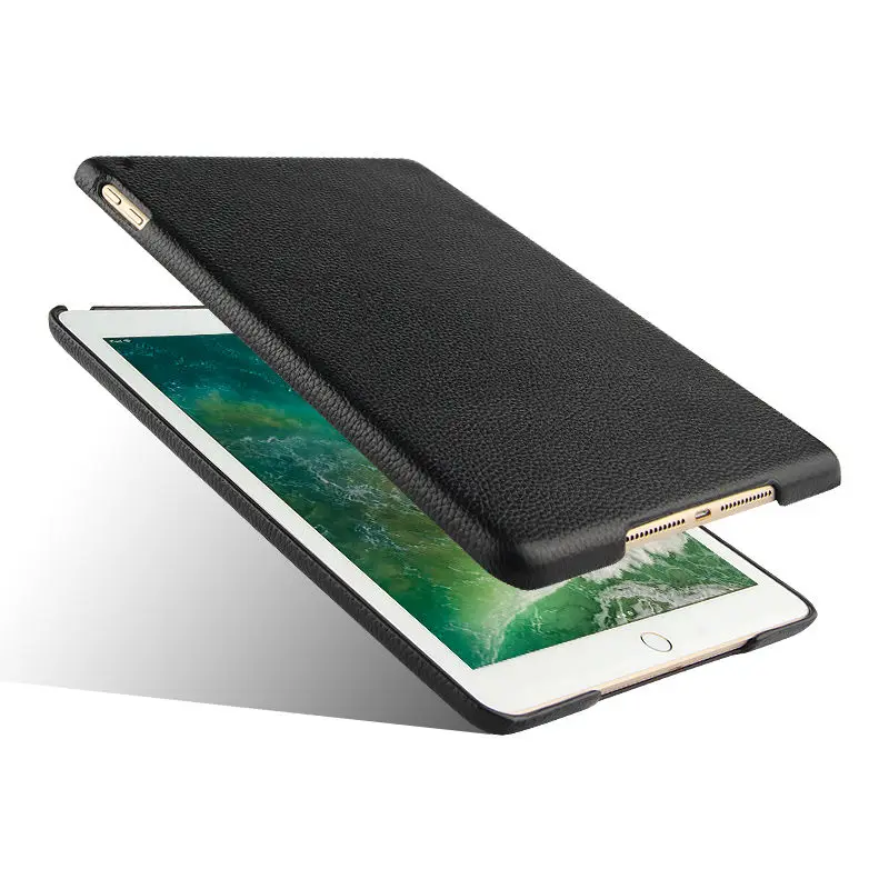 Чехол из воловьей кожи для iPad 9 7 дюйма новый список 2017 защитный чехол умный