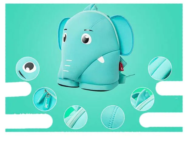 Joyloading 3D мультфильм слон дизайн детский рюкзак для студенток в стиле преппи