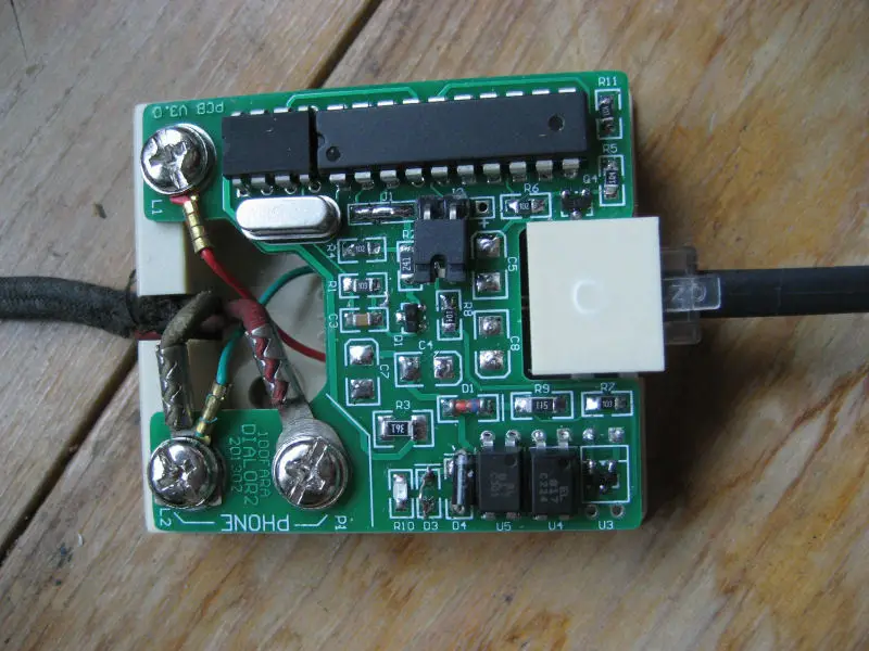 Импульсная передача двойной тон Множественная частота DTMF конвертер нормальная