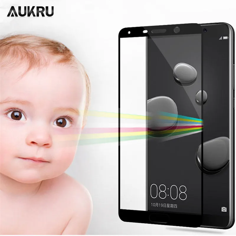 AUKRU полное покрытие закаленное Стекло для huawei honor 10 9 Lite 7X защитный пленка Экран