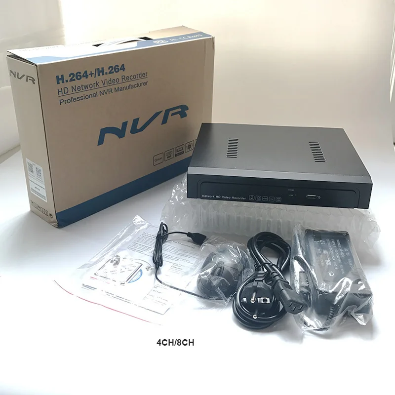 4/8CH Onvif Full HD 1080P 48V Real PoE NVR все в одном сетевой видеорегистратор для ip камеры с