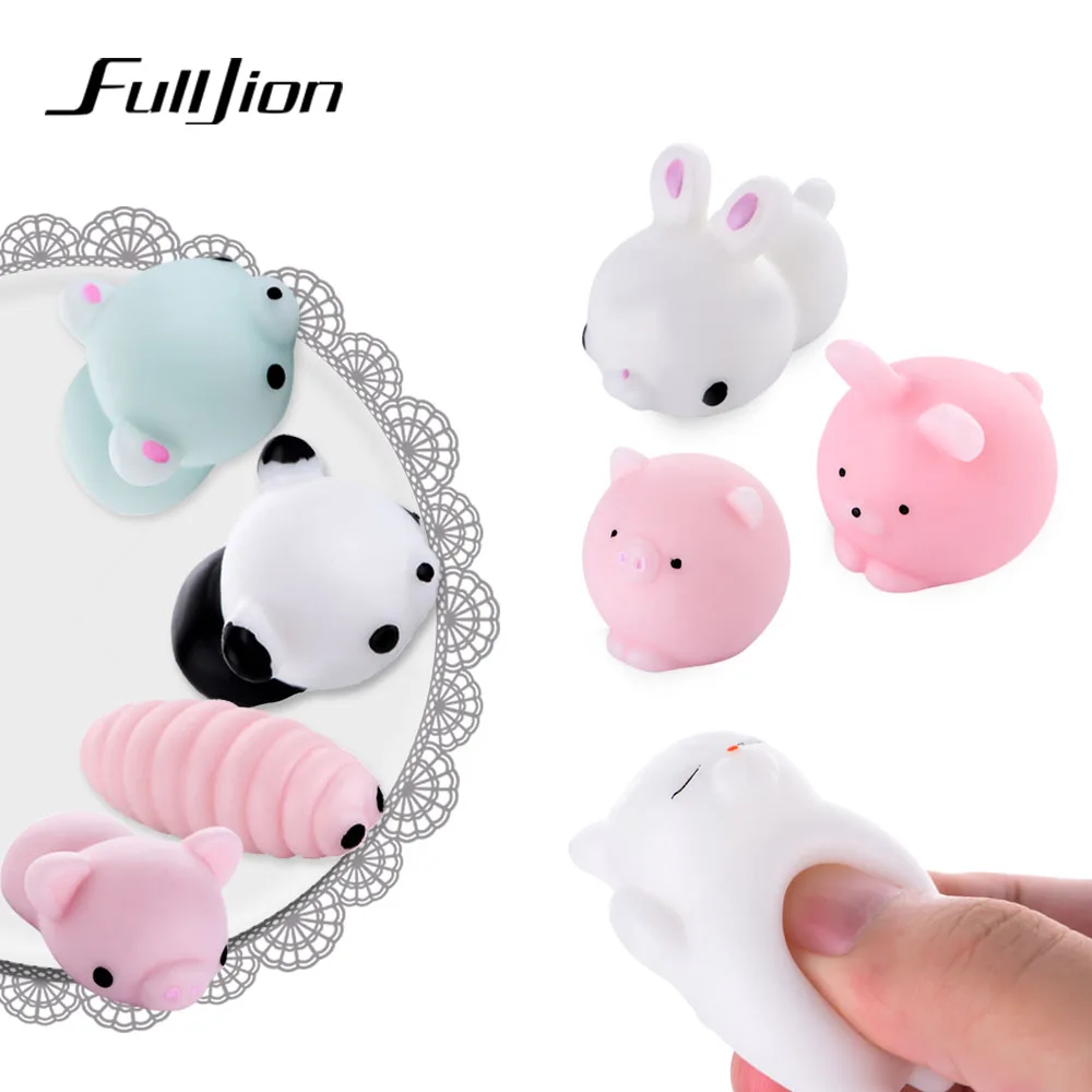 Fulljion Slime развлечения Мягкий кот животное снятие стресса игрушки новинка приколы