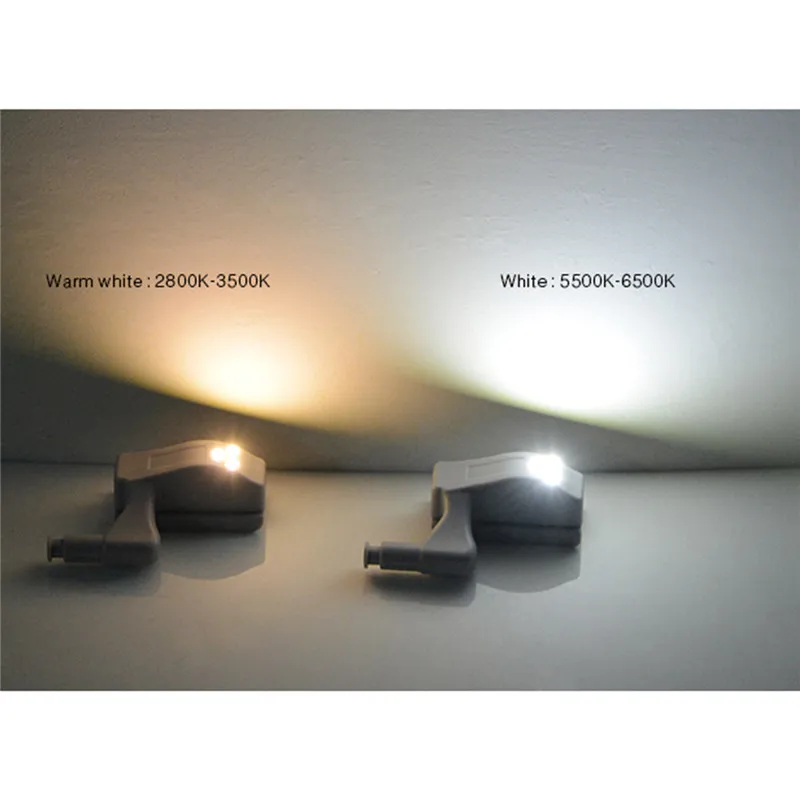 

1PC Furniture Cupboard Cabinet Wardrobe Hinge Led Lamp Night Light Door Open Auto ON LED Bulb Energy Saving led bulb light