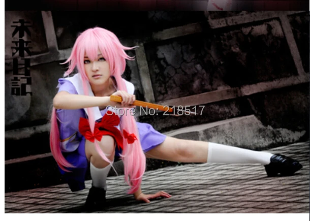 Топ + галстук-бабочка юбка Бант * 2/комплект косплей в стиле манги будущего Дневник