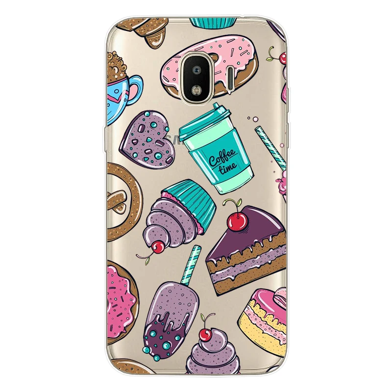 Силиконовый чехол для Samsung Galaxy J2 2018 pro J250F милый мягкий с принтом J 2 Pro Чехлы бамперы
