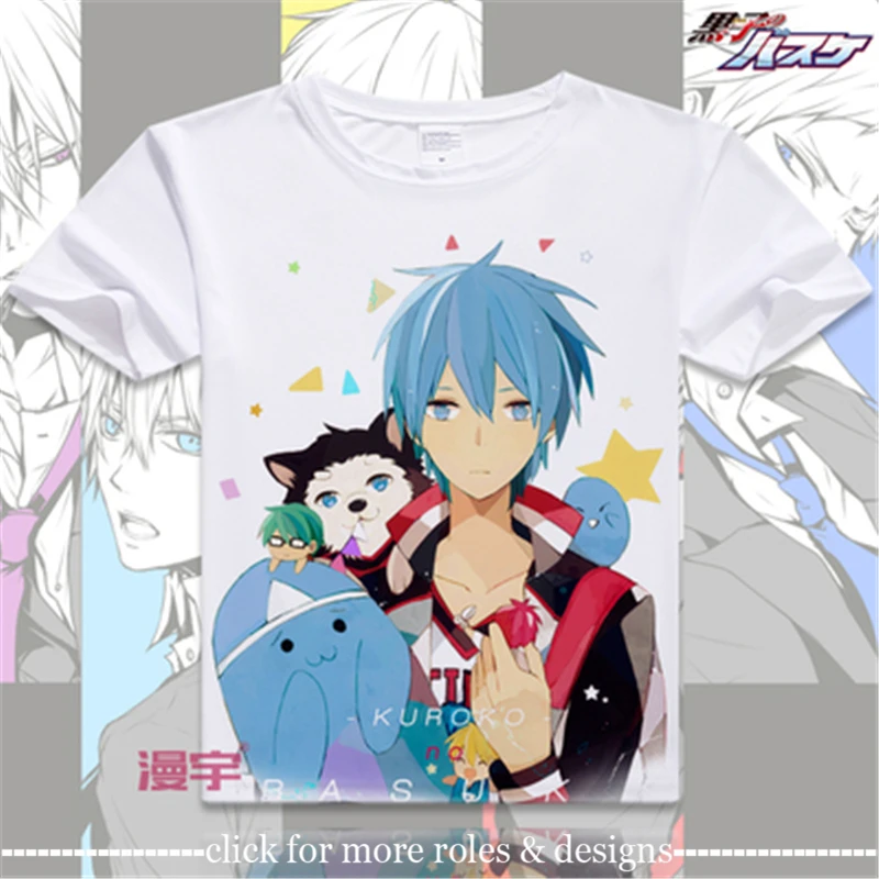 Баскетбольный костюм Kuroko's basseuke Ryota Kise Shintaro Midorima Seijuro Akashi унисекс футболка с