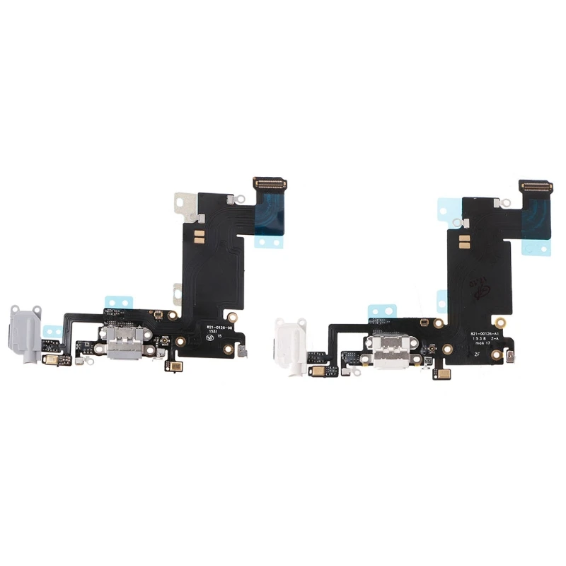 Разъем для наушников OOTDTY с usb-портом зарядки гибкий кабель iPhone 6S Plus Прямая