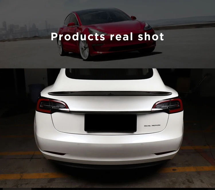 LUCKEASY автомобиль из нержавеющей стали отделка хвоста для Tesla модель 3- хвост ворота Отделка 1 компл