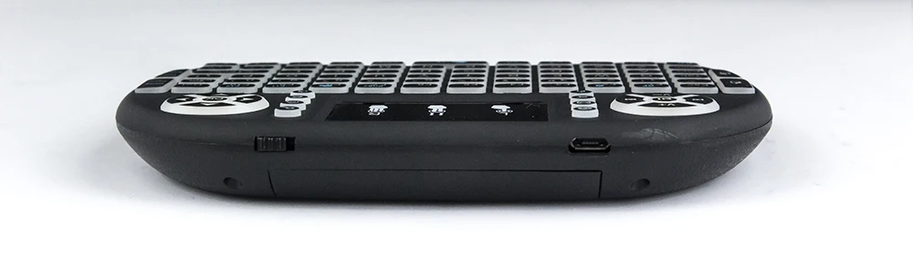 VONTAR подсветка i8 Английский Русский Испанский 2,4 ГГц Беспроводная клавиатура air mouse тачпад с подсветкой для Android tv BOX Мини ПК