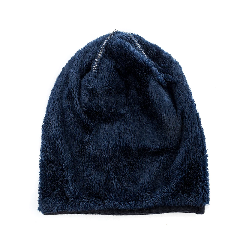 Теплая зимняя шапка унисекс, клетчатая Стильная шапка Skullies Beanies, модные зимние мешковатые шапки для мужчин и женщин, шерстяная меховая вязаная шапка для отдыха