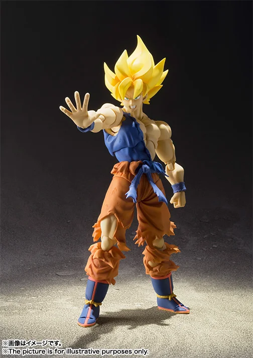 WSTXBD BANDAI Dragon Ball Z SHF Wake Goku 2 0 фигурка Juguetes модель игрушки детские фигурные|Игровые