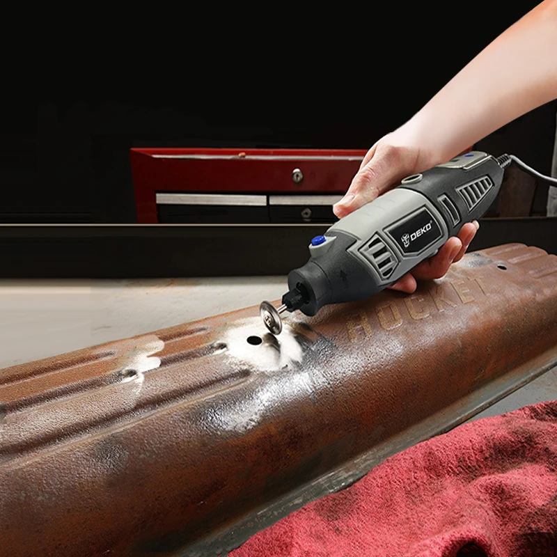 DEKO LCD вращающийся инструмент с переменной скоростью Dremel стиль гравер
