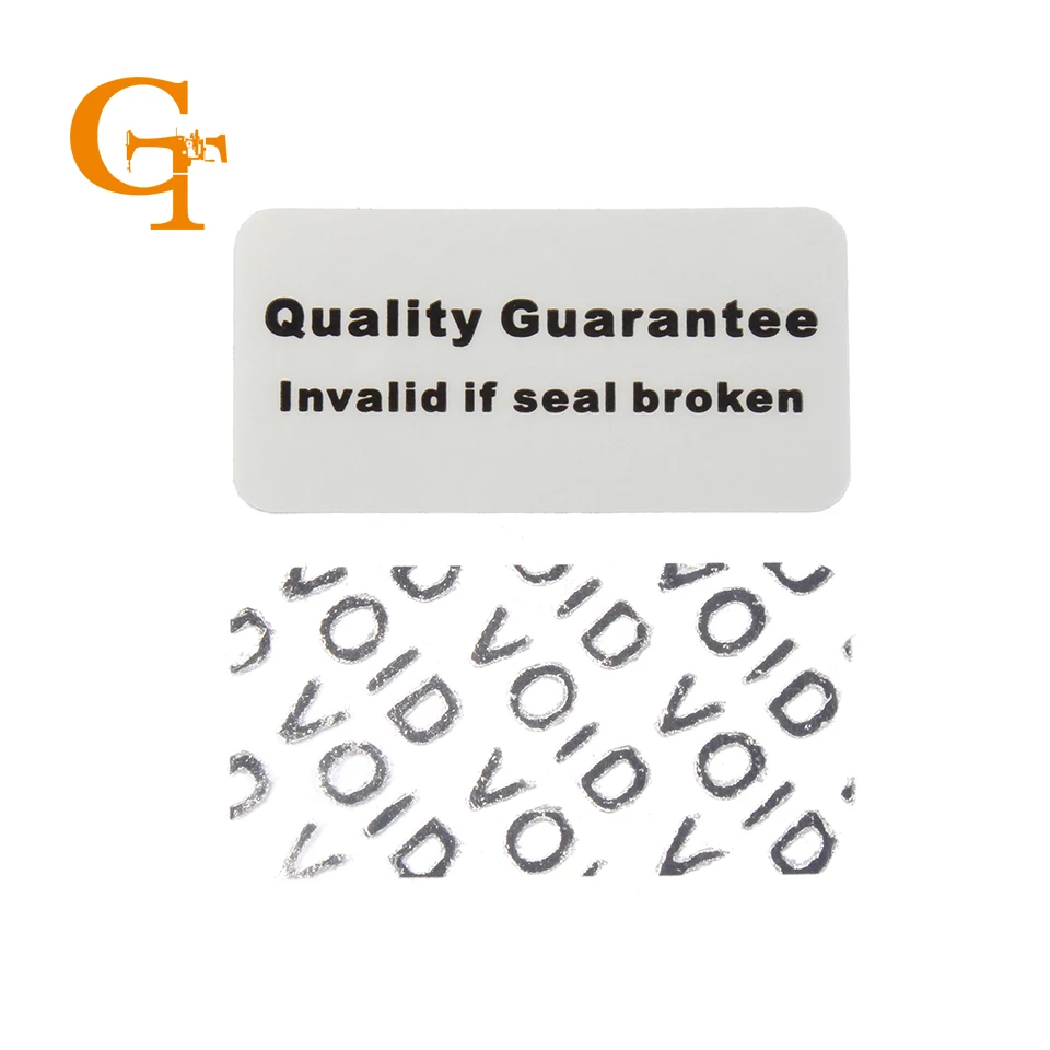 Матовая Серебряная гарантия качества недействительная если наклейка