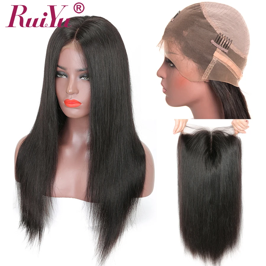 360 парик из натуральных волос на кружеве с детскими волосами RUIYU бразильские