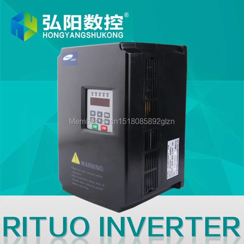 RITUO 3.7KW VFD frequency inverter of  220v 3.7kw VFD Variable Frequency  inverter