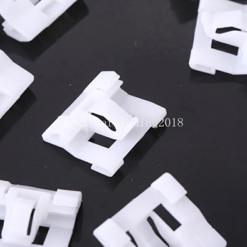 

100pcs/Pack Top Quality For Honda for Civic 92-95 Window Belt Moulding 91510-SR3-003 Clips Nylon Retainer