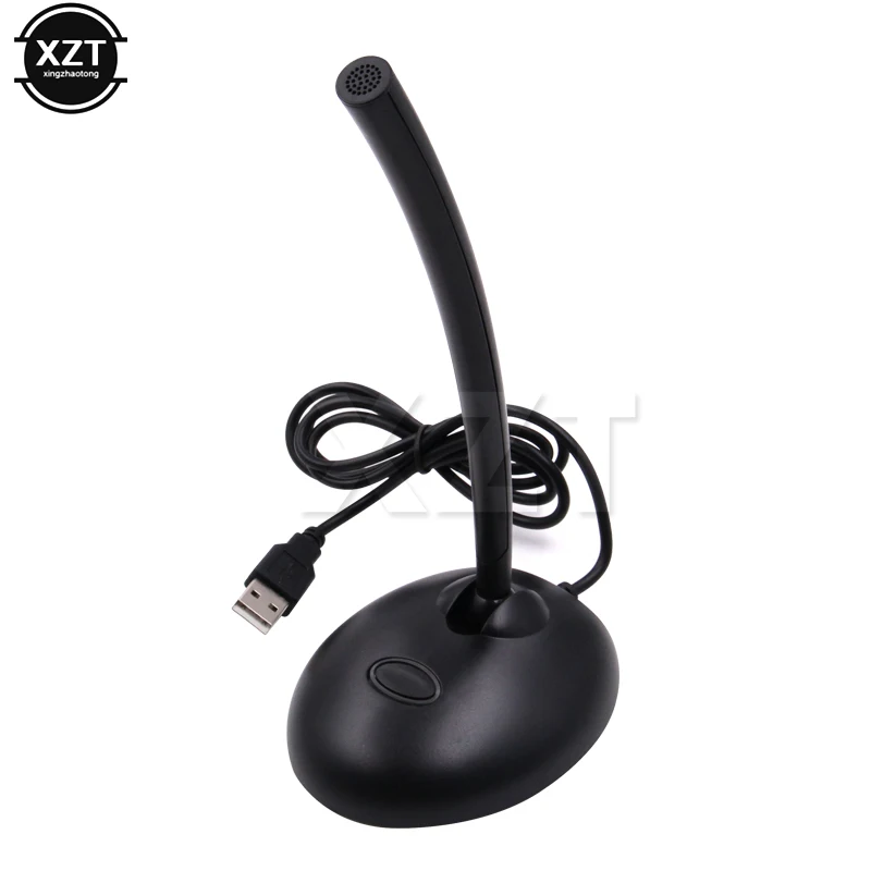 1PCS standard USB Mic Microphone Desktop Talk Noise Cancelling for PC Computer Laptop MAC high quality No driver NEWEST | Электроника