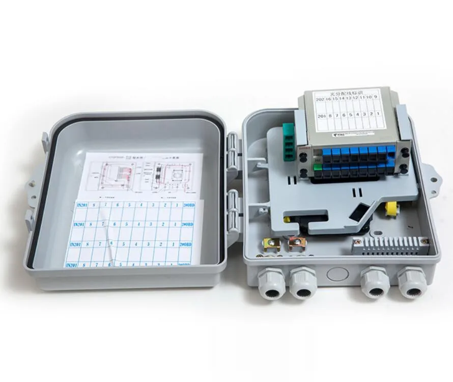 Распределительные коробки 16 ядер для наружного использования FTTH | Мобильные