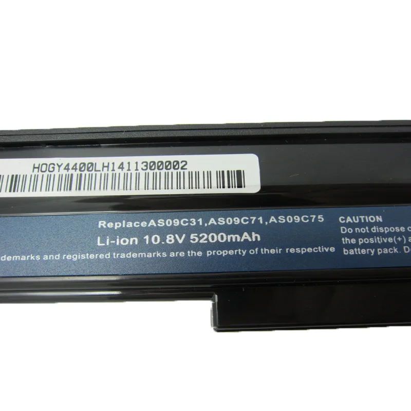 HSW Аккумулятор для ноутбука AS09C31 AS09C71 AS09C75 Acer Extensa 5235 5635 5635G 5635ZG ZR6 5635Z BT.00603.093 BT.00607.073