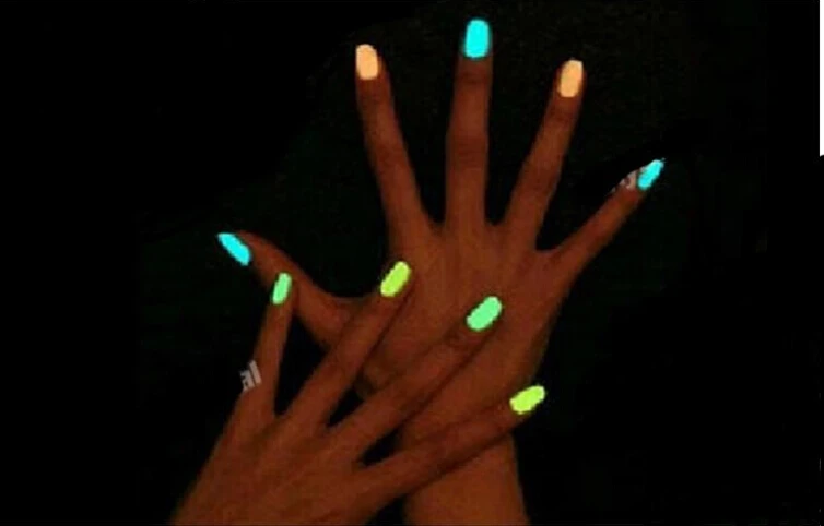 13 видов цветов отсутствие радиации светящийся яркий порошковый флуоресцентный