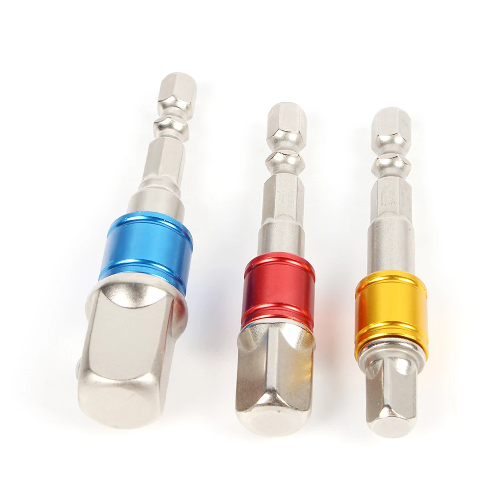 Прямая поставка Новый адаптер с шестигранным хвостовиком 1/4 &quot3/8&quot 1/2 &quot ударное