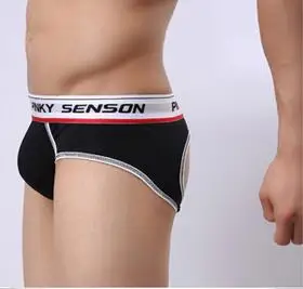 Мужское нижнее белье PINKY SENSON Однотонные трусы из модала с низкой посадкой и