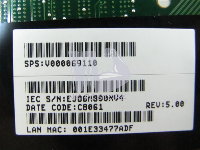 Материнская плата V000068770 V000069110 для ноутбука Toshiba Satellite A100 A105 материнская 945GM DDR2 без