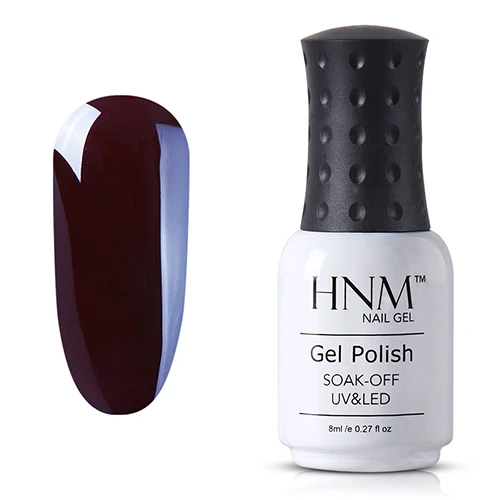 008 HNM 8 мл кофейно-коричневая штамповочная Краска Лак для ногтей Nail Art Nagellak Vernis Ongle лак для ногтей замочить от полупостоянного лака - Цвет: 008