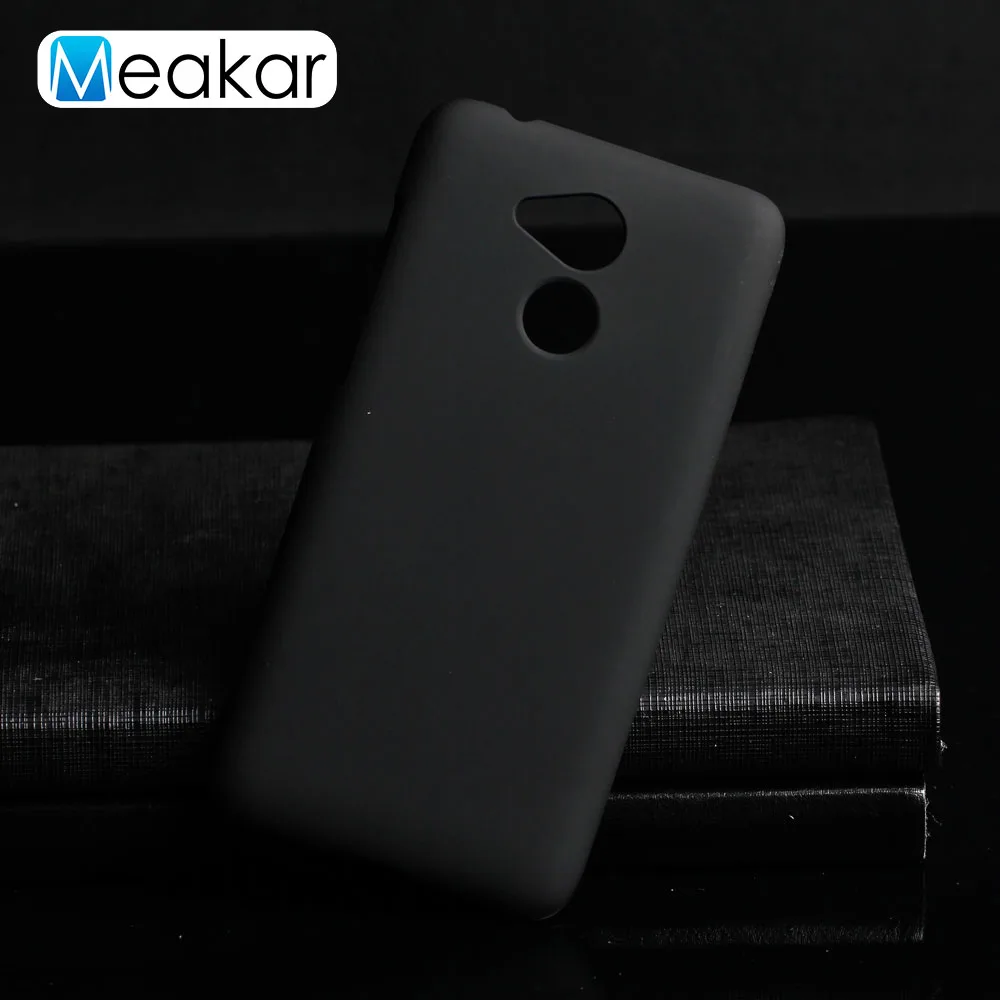 Матовый пластиковый чехол для huawei Honor 6A чехол для huawei Honor 6A 5C Holly 4 Pro Чехол-лента на заднюю панель - Цвет: Black