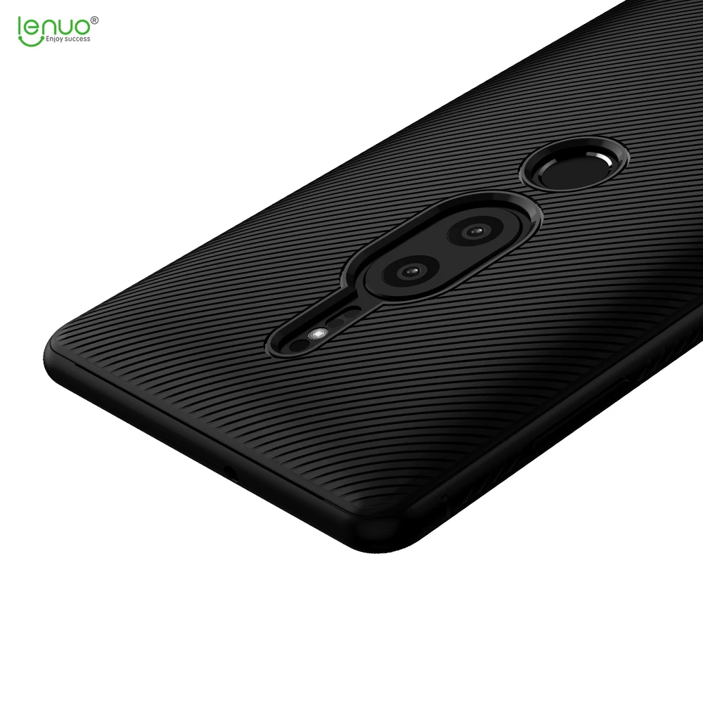 Case For Sony Xperia XZ2 Premium Cover Lenuo Leshen II Soft TPU |