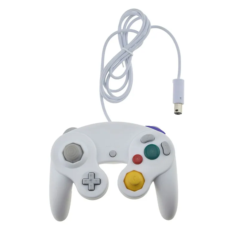 Для Gamecube контроллер USB проводной ручной джойстик для NAND для NGC GC контроллер для MAC компьютера ПК геймпад