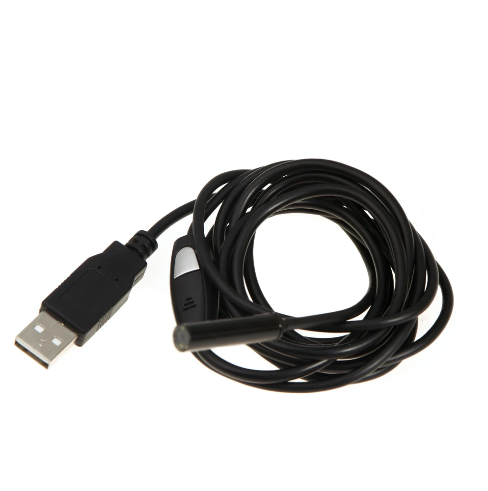 Водонепроницаемый 7 мм USB инспекции эндоскоп бороскоп Змея Область с снимок