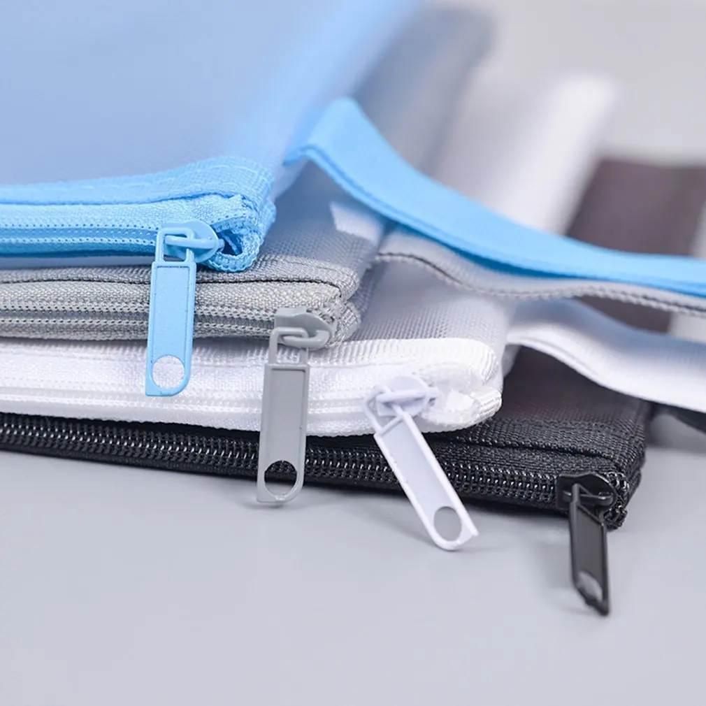 Прозрачная Студенческая сумка для ручек холщовая марля мягкая тонкая сетка на