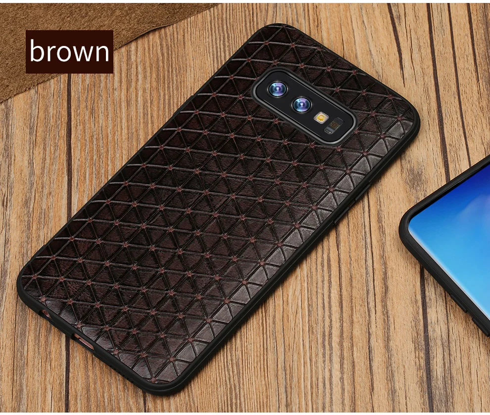 Роскошные Бизнес натуральный кожаный чехол для samsung Galaxy S10 A70 A50 A40 A30 A8 A7 Note10 задняя крышка для S9 S8 S7 s10 плюс S10 E S10 Plus S8 Plus S7 Edge S9 Plus Note 10 9 8 Note 10 Plus A10 A20 A40 A60 J6