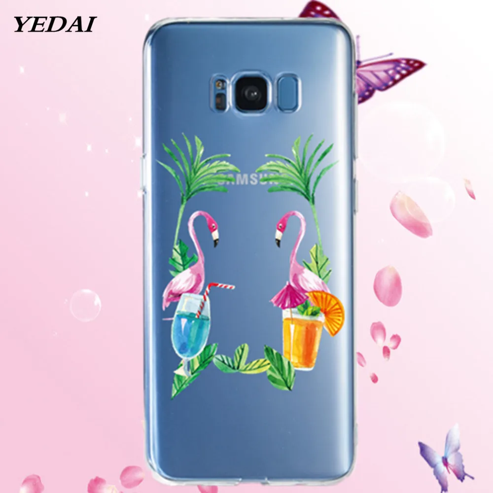 YEDAI рисунком ТПУ силиконовый чехол для телефона samsung Galaxy j6 2018 j8 J4 J3 j7 A5 A7 A8 A6 плюс S9 s8