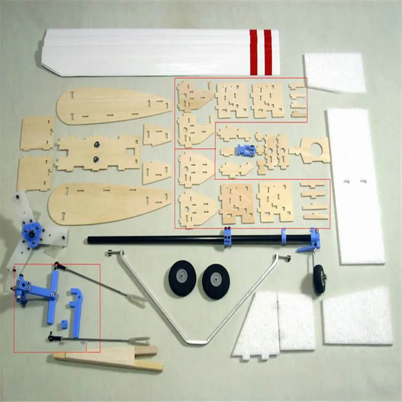Новый комплект модели самолета Luobo V2S с двойным управлением|airplane model kit|model airplane